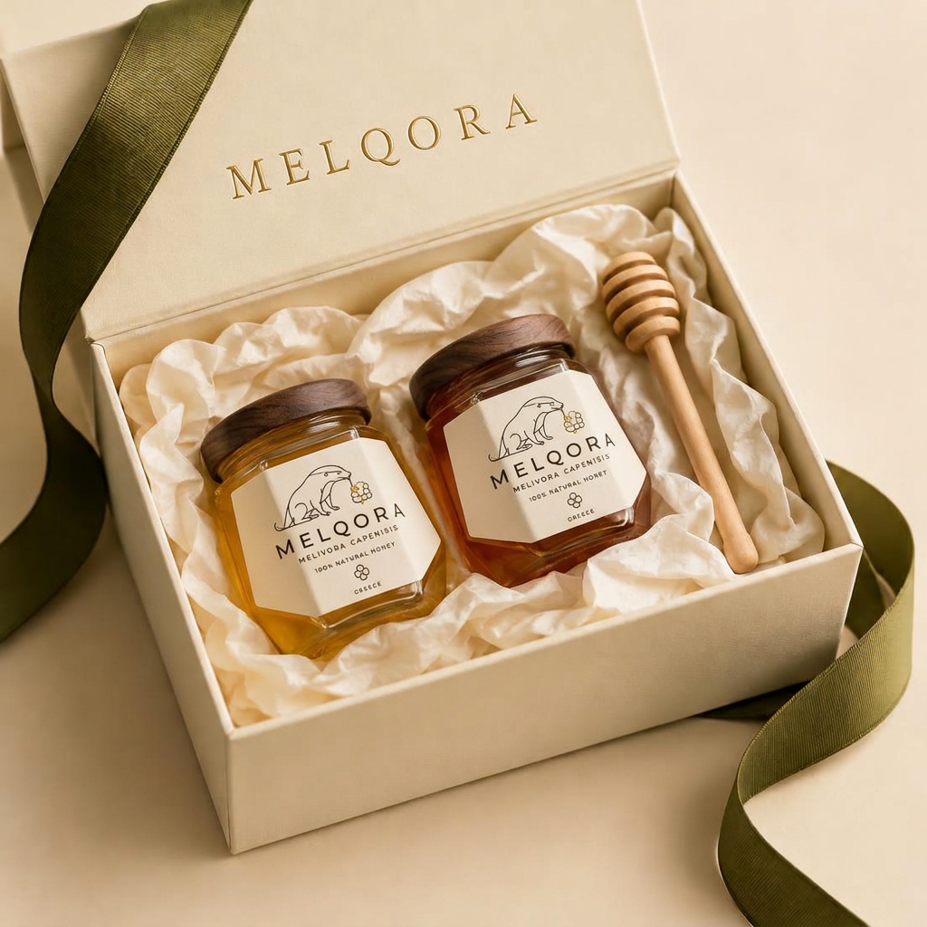 Melqora honey gift box